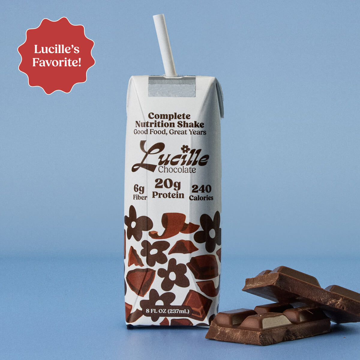 Lucille Health | Complete Nutrition Shake Chocolate