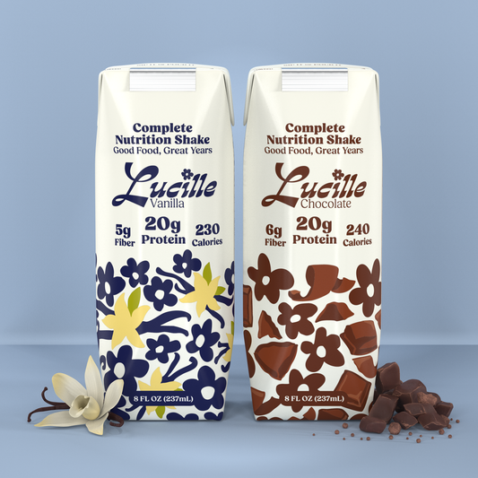 Lucille Complete Nutrition Shakes, Vanilla and Chocolate